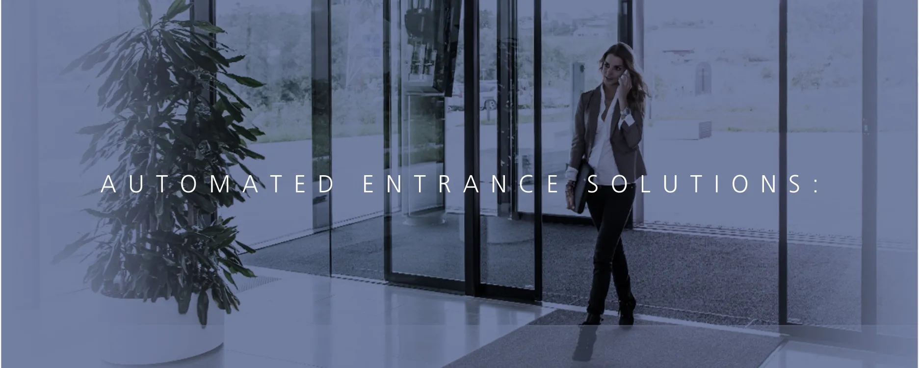 Automated entrance system supplied and installed by Swastik Info Solution in Indore