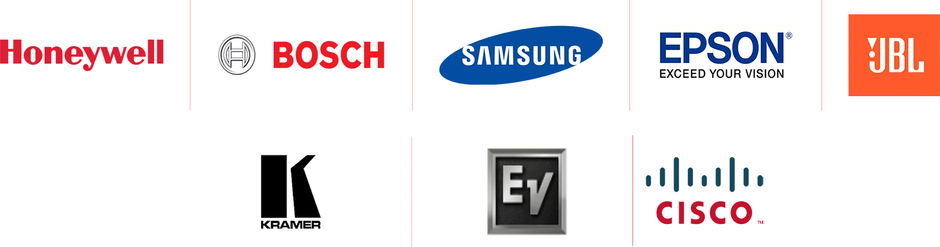 Audio visual and conferencing brand partners of Swastik Info Solution in Indore