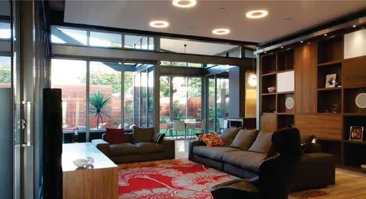 Smart lighting and automation control panel fitted at a home in Indore