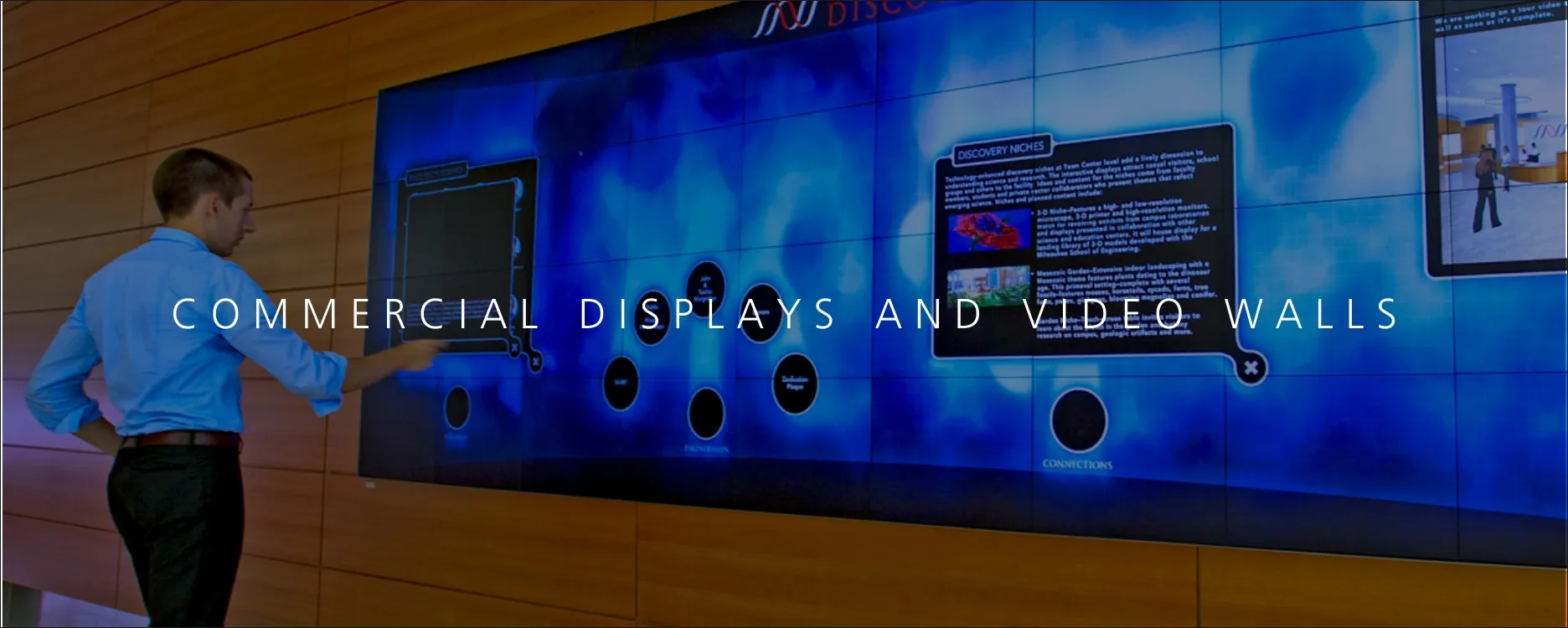 LED video wall supplied and installed by Swastik Info Solution in Indore